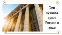 Топ лучших вузов России в 2020